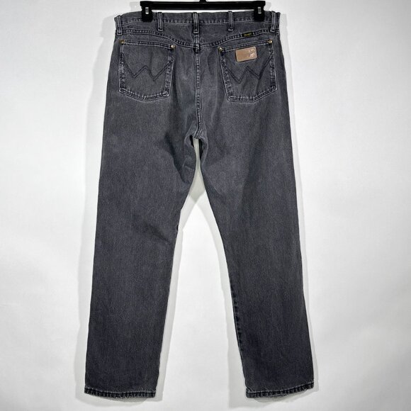 Wrangler Men's Gray Jeans‎ Size 38 - Picture 14 of 16